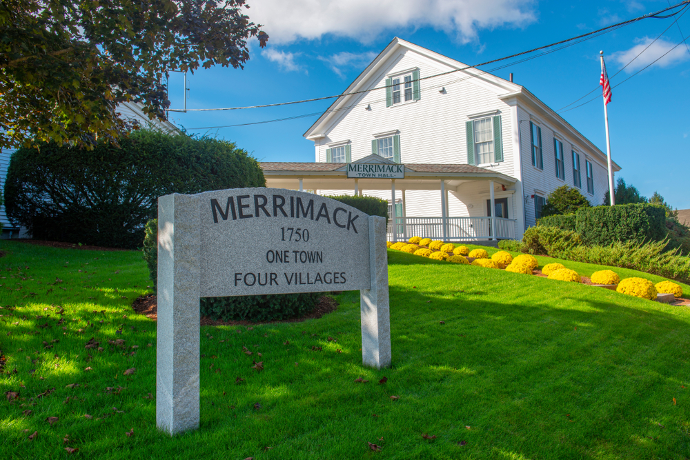 Town hall of Merrimack, New Hampshire